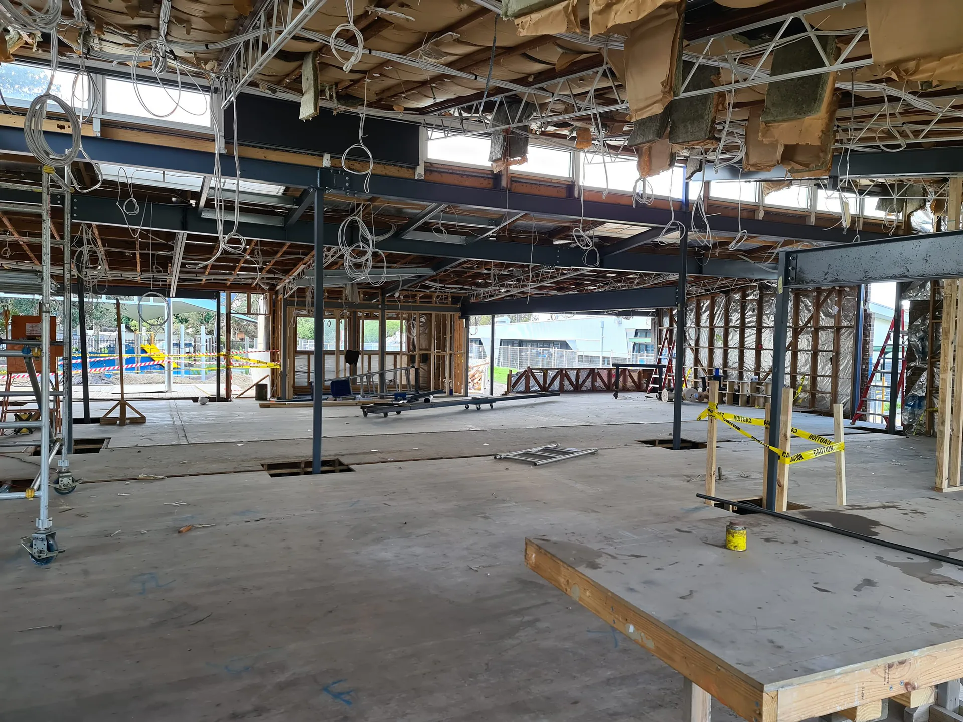 Chelsea Heights PS Refurbishment structural steel project