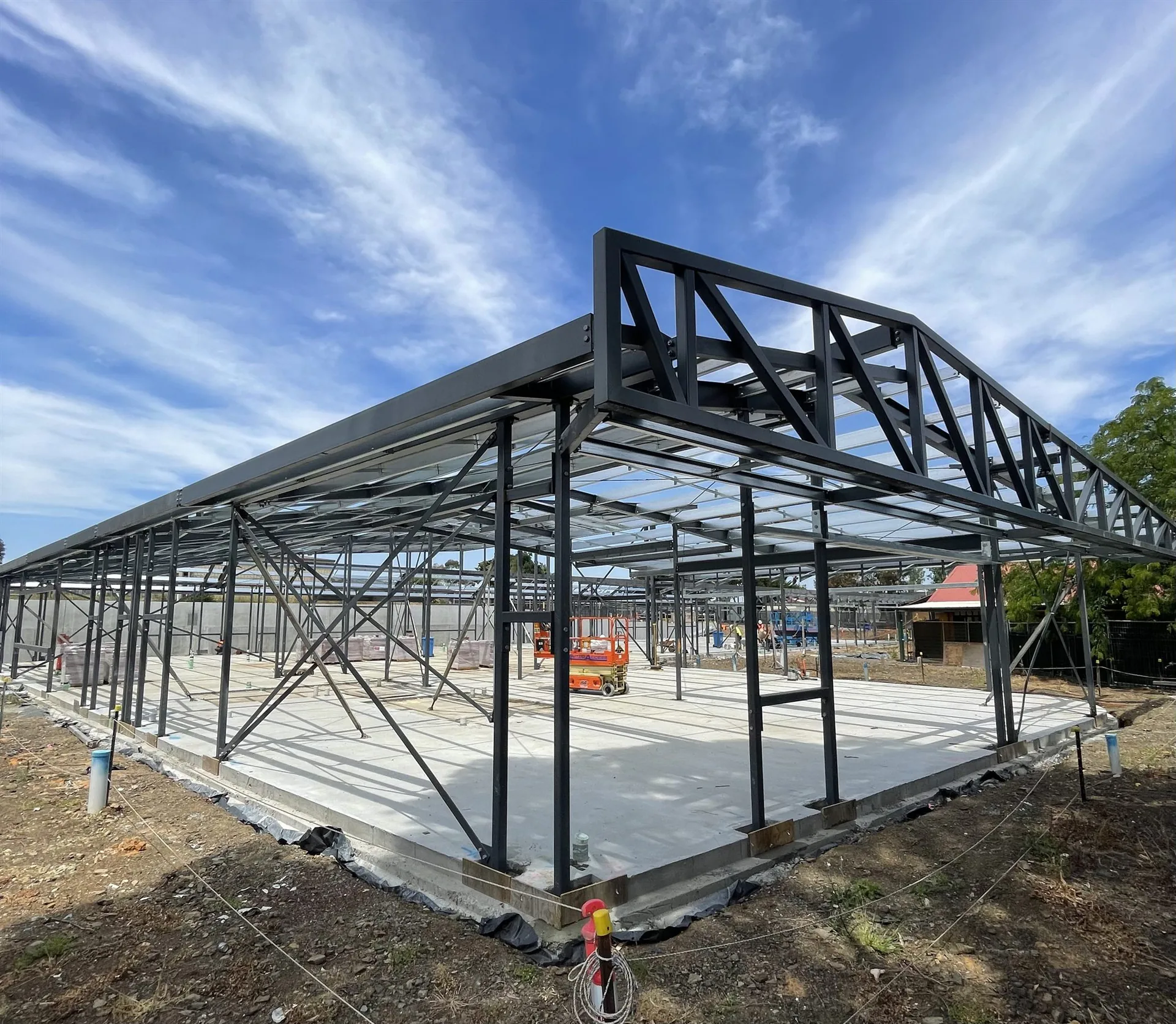 Diamond Valley SDS structural steel project