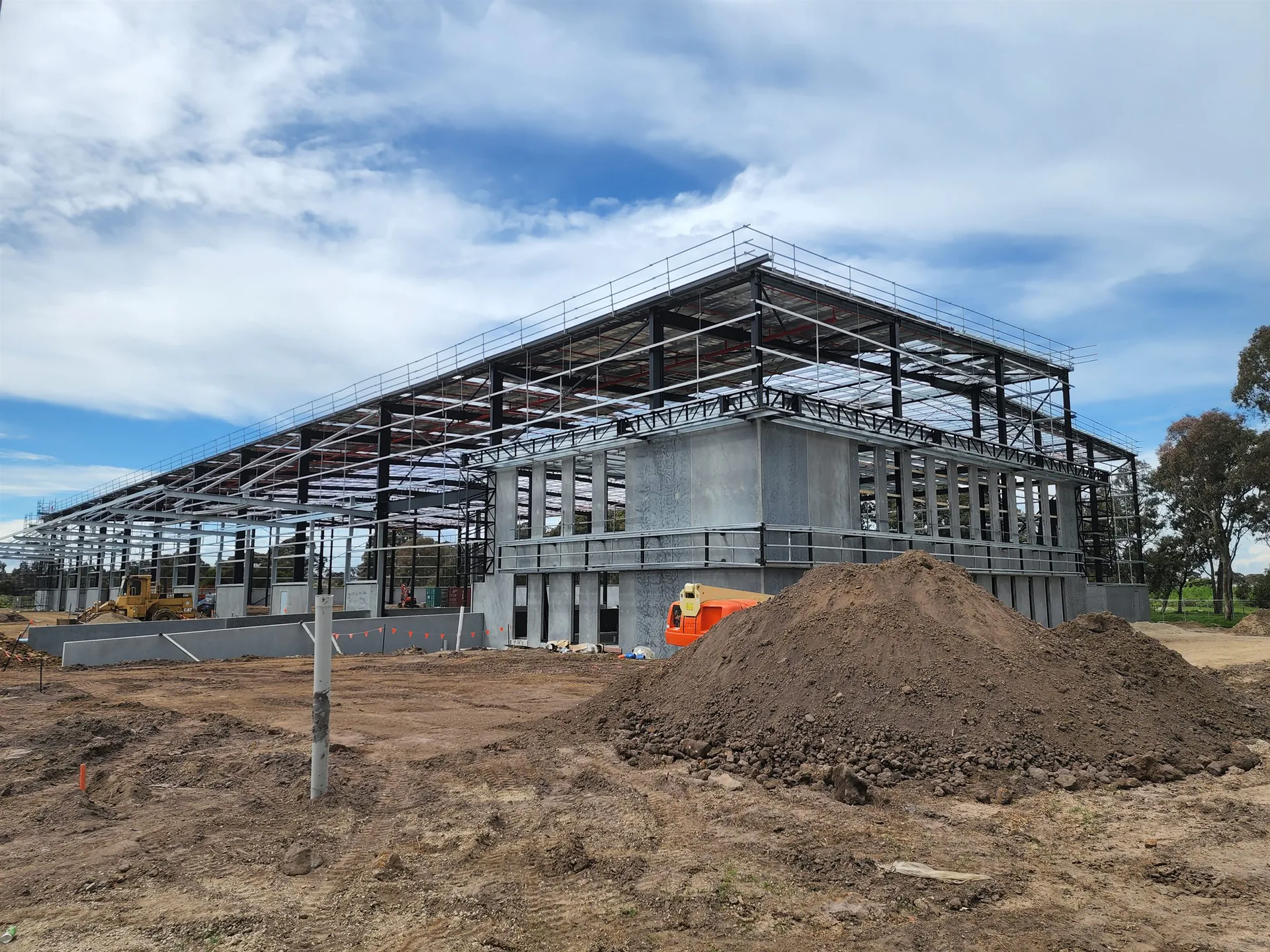 Keylink North structural steel project