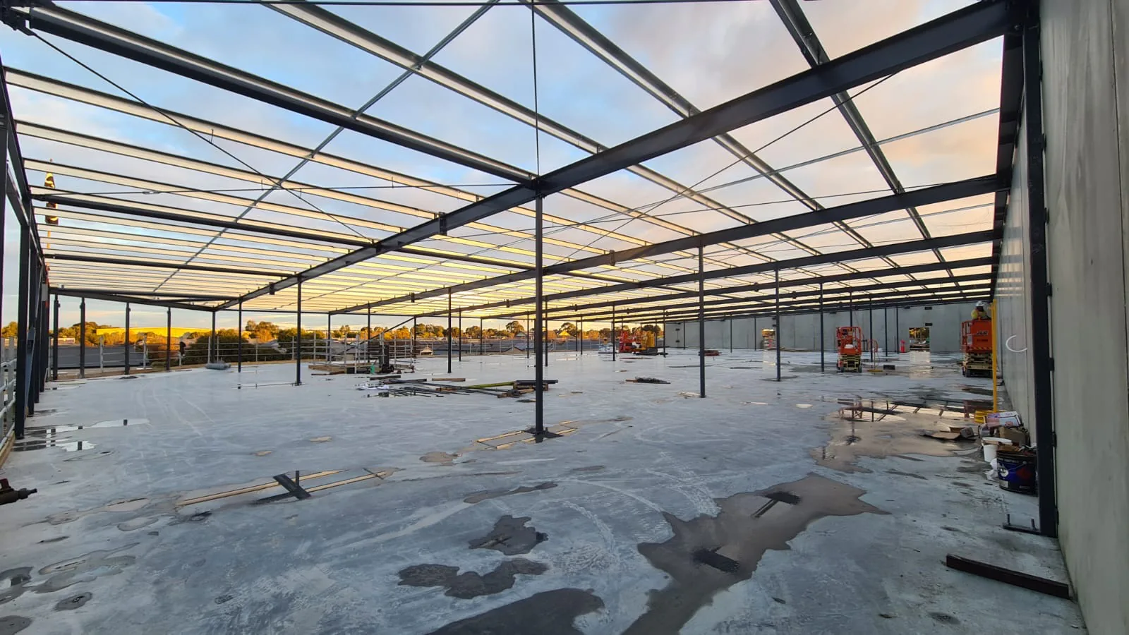 National Storage Chelsea Heights structural steel project