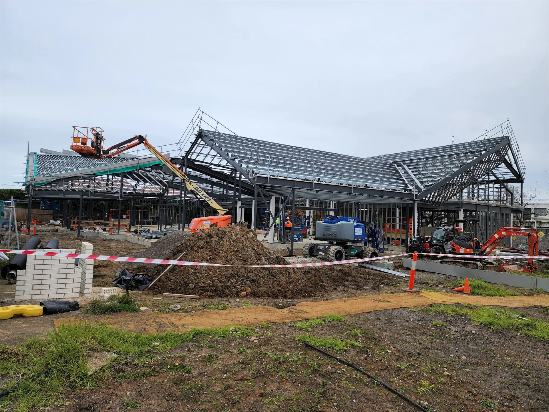 VSK Hospice Malvern structural steel project